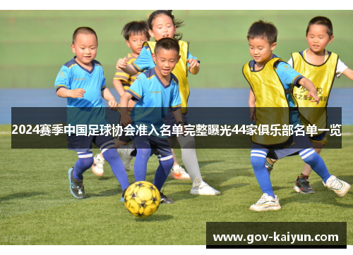 2024赛季中国足球协会准入名单完整曝光44家俱乐部名单一览